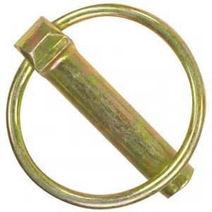 DIN 11023 Tengelyrögzítő csap, Acél, Horganyzott, 10x42 termék fő termékképe