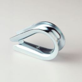 DIN 6899A Kötélszív, Acél, Horganyzott, 10x11 (10 mm-es sodronyhoz) termék fő termékképe