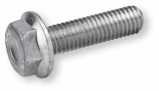 DIN 6921 Peremes hatlapfejű csavar,bordázott 8.8, Horganyzott, M 8x40 termék fő termékképe