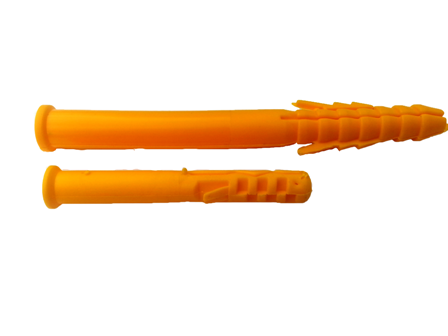 Műanyag tipli SÁRGA 8x60 termék fő termékképe